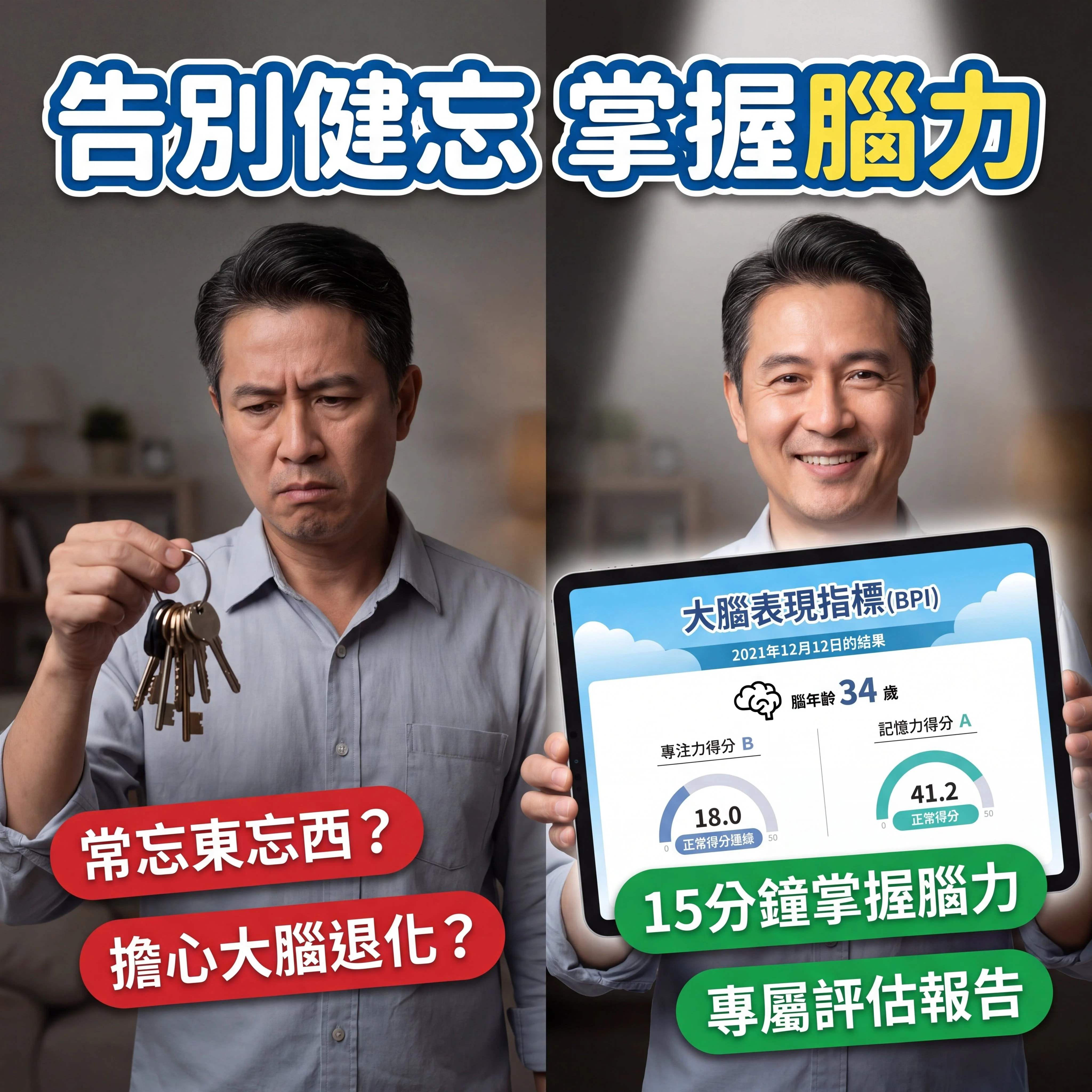 Cogmate腦年齡測驗 P3 Cogmate腦年齡測驗 P3