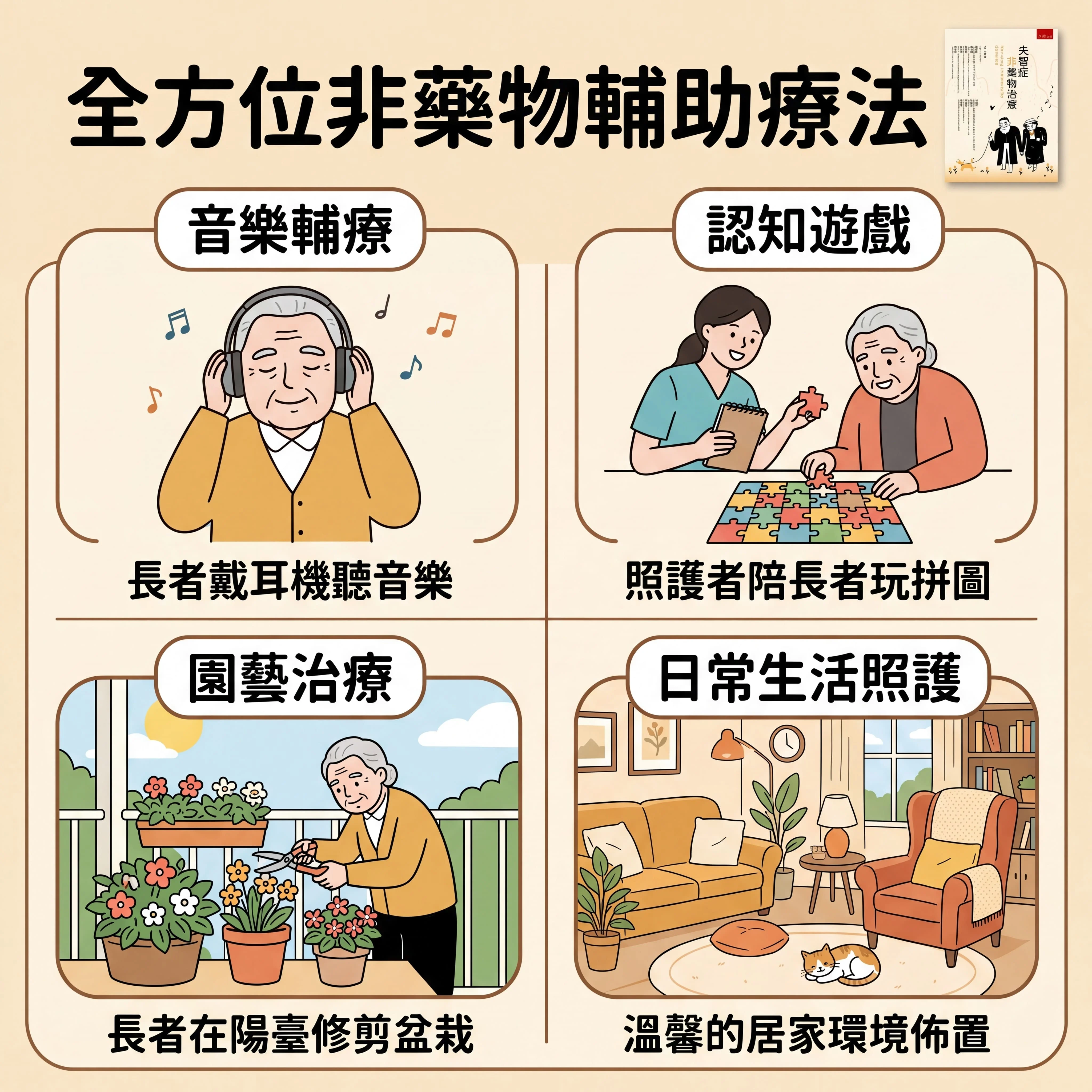 失智症非藥物治療書籍 P5