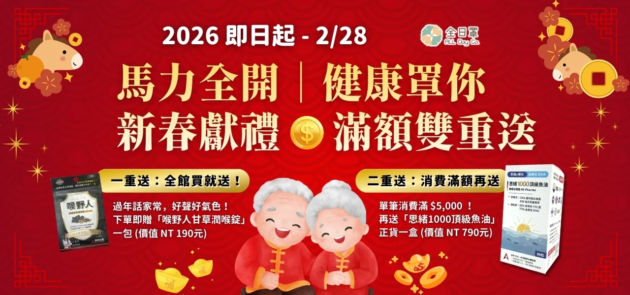 全日罩 熱門主打商品 林冠宏醫師推薦